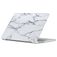 Mobigear Marble MacBook Air 15 tommer (2023-2026) Hardshell Laptopcover MacBook Case - Hvid - Model A2941 / A3114 / A3241 / A3448
