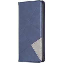Mobigear Rhombus Slim OPPO Find X5 Lite Funda tipo libro - Azul