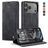 CaseMe 013 iPhone 18 Pro Cover a libro portafoglio - Nero