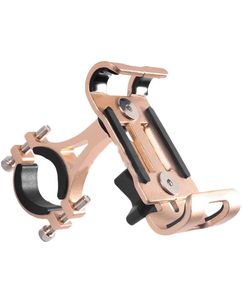 Mobigear Alloy Fixing Phone Bike / Motor Mount Handlebar Mount Clamp Universal - Gold