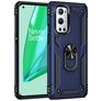Mobigear Armor Ring OnePlus 9 Pro Hard Case Back cover Shockproof with Ring Holder - Blue