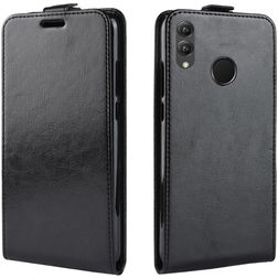 Mobigear HONOR 8X Etui z klapką pionową - Czarny