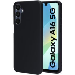 Mobiparts Samsung Galaxy A16 Silikon Zadní kryt - Černá