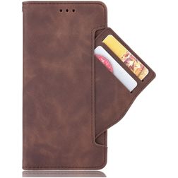 Mobigear Slide Wallet Samsung Galaxy S20 FE Funda tipo libro Cartera - Marrón