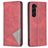 Mobigear Rhombus Slim Samsung Galaxy S24 Plus Pungetui - Rød