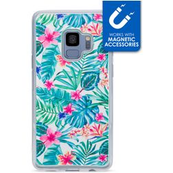 My Style Magneta Samsung Galaxy S9 Fleksibel TPU Bagsidecover - Jungle