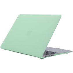 Mobigear Cream Matte MacBook Air 15 pollici (2023-2026) Cover rigida per MacBook - Verde - Modello A2941 / A3114 / A3241 / A3448