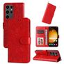 Mobigear Sunflower Samsung Galaxy S24 Ultra Wallet case - Red