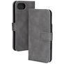 Mobiparts Classic Wallet iPhone 16e MagSafe Cover a libro - Granite Grey