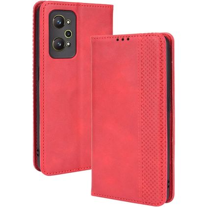 Mobigear Sensation Realme GT Neo 3T Wallet case - Red