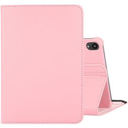 Mobigear DuoStand iPad Mini 6 (2021) Rotating Wallet case - Pink