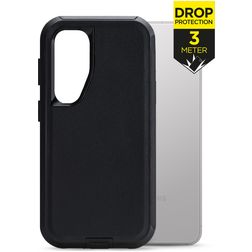 Mobilize Defender Samsung Galaxy S24 Plus Tvrdý plast Zadní kryt odolný proti nárazům - Černá
