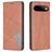 Mobigear Rhombus Slim Google Pixel 11 Wallet case - Brown