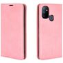 Mobigear Retro Slim OnePlus Nord N100 Plånboksfodral med sedelfack - Rosa