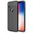 Mobigear Luxury iPhone XS Max TPU flessibile Back cover - Nero