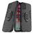 Mobigear Armor Ring iPhone 11 Funda Plástico rígido Carcasa Antigolpes con anillo - Negro