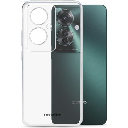 Mobilize Gelly Trasparente OPPO A12 TPU flessibile Back cover - Trasparente