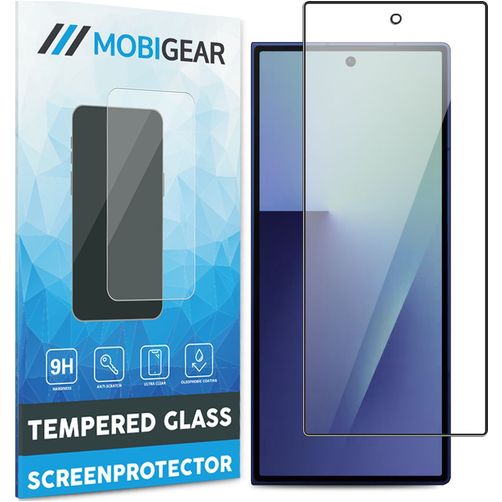 Mobigear Premium Samsung Galaxy Z Fold 7 Tempered Glass Screen Protector - Case Friendly - Black