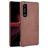 Mobigear Croco Sony Xperia 1 III Fodral Hårdplast Skal - Brun