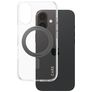 CARE by PanzerGlass Kickstand iPhone 16 MagSafe Plástico rígido Capa traseira com suporte - Transparente / Preto
