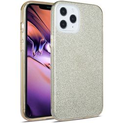 Mobigear Glitter iPhone 12 Pro Max Fodral Hårdplast Skal - Guld