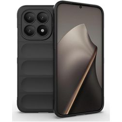 Mobigear Bumpy Xiaomi 15T Fleksibel TPU Bagsidecover - Sort