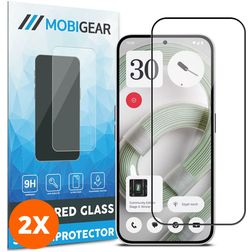 Mobigear Premium Nothing Phone (2a) Plus Tempered Glass Screen Protector - Case Friendly (2-Pack)