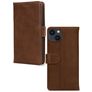 Mobilize Wallet iPhone 13 Mini Vera pelle Cover a libro portafoglio - Marrone