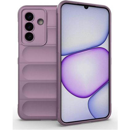 Mobigear Bumpy Samsung Galaxy A27 Fleksibel TPU Bagsidecover - Lilla