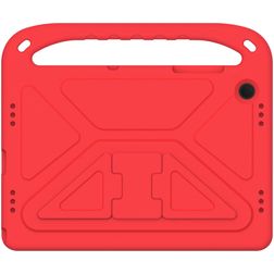 Mobigear AeroArmor Samsung Galaxy Tab A9 Plus (2023) Kids Tablet Case with Handle + Stylus Holder - Red