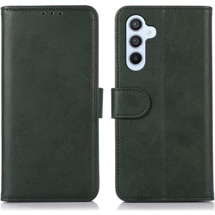 Mobigear Wallet Samsung Galaxy A35 Capa livro Carteira - Verde