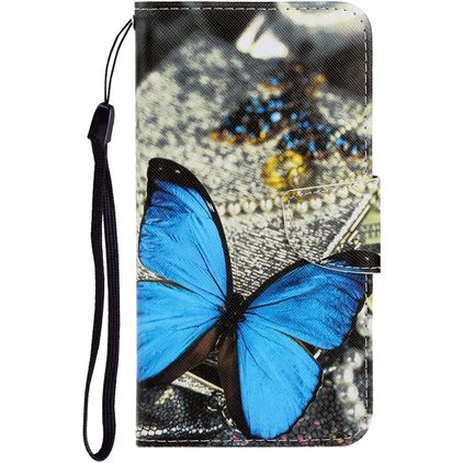 Mobigear Design Xiaomi Redmi 9 Wallet case - Butterfly