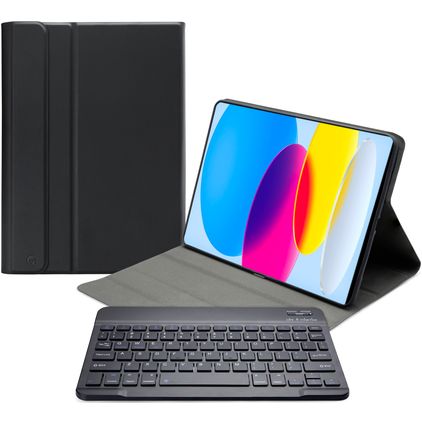 Mobilize Detachable Bluetooth Keyboard iPad 11 (2025) QWERTY Keyboard Wallet case - Black
