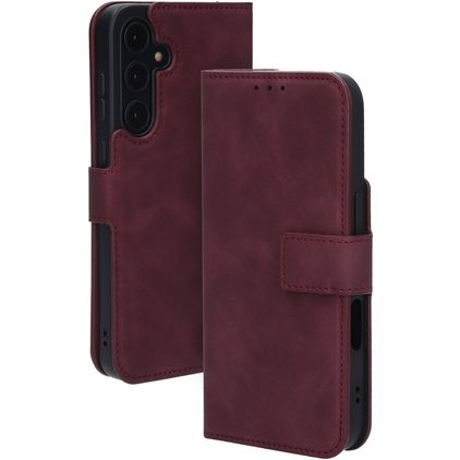 Mobiparts Classic Wallet Samsung Galaxy A35 Cover a libro portafoglio - Velvet Red