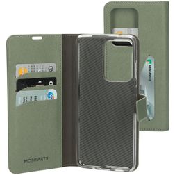 Mobiparts Classic Wallet Samsung Galaxy S20 Ultra Etui z klapką typu portfel - Stone Green