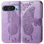 Mobigear Butterfly Google Pixel 10 Pro XL Lompakkokotelo + Setelitasku - Violetti