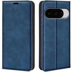 Mobigear Retro Slim Google Pixel 10 Wallet case - Dark Blue