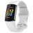Mobigear Sport Dual Bracelete Silicone Fecho de pino e passador para Fitbit Charge 5 - Branco