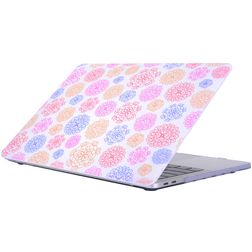 Mobigear Flowers MacBook Pro 15 Inch (2016-2019) Hardshell MacBook Case - Model 3 - Model A1707 / A1990