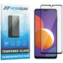 Mobigear Premium Samsung Galaxy M12 Tempered Glass Screen Protector - Case Friendly - Black
