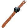 Mobigear Bumpy Silikon Smartwatch Armband Spänne - 20 mm - Brun