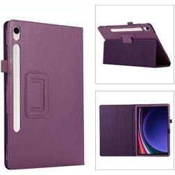 Mobigear Classic Samsung Galaxy Tab S11 Pungetui + Stylus-holder - Lilla