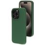 Mobiparts iPhone 15 Pro Silikone Bagsidecover - Forest Green