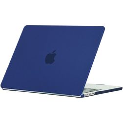 Mobigear Matte MacBook Air 13 tum (2022-2026) Hårt MacBook-skal - Mörkblå - Modell A2681 / A3113 / A3240 / A3449
