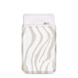MIO Tarjetero - 3 tarjetas - Compatible con MagSafe - Sandy Zebra