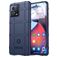 Mobigear Rugged Shield Motorola Edge 30 Fusion Flexible TPU Back cover Shockproof - Blue