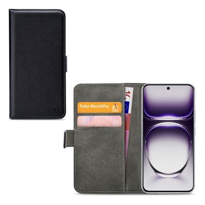 Mobilize Classic Gelly Wallet OPPO Reno 12 Plånboksfodral med sedelfack - Svart