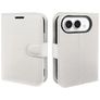 Mobigear Classic iPhone Duo Wallet case - White