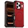 Mobigear Airbag Shockproof iPhone 17 Pro MagSafe Hardcase Etui plecki - Czerwony