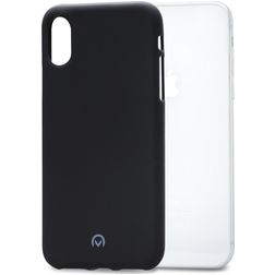 Mobilize Rubber Gelly iPhone XS Max Flexible TPU Back cover - Matt Black